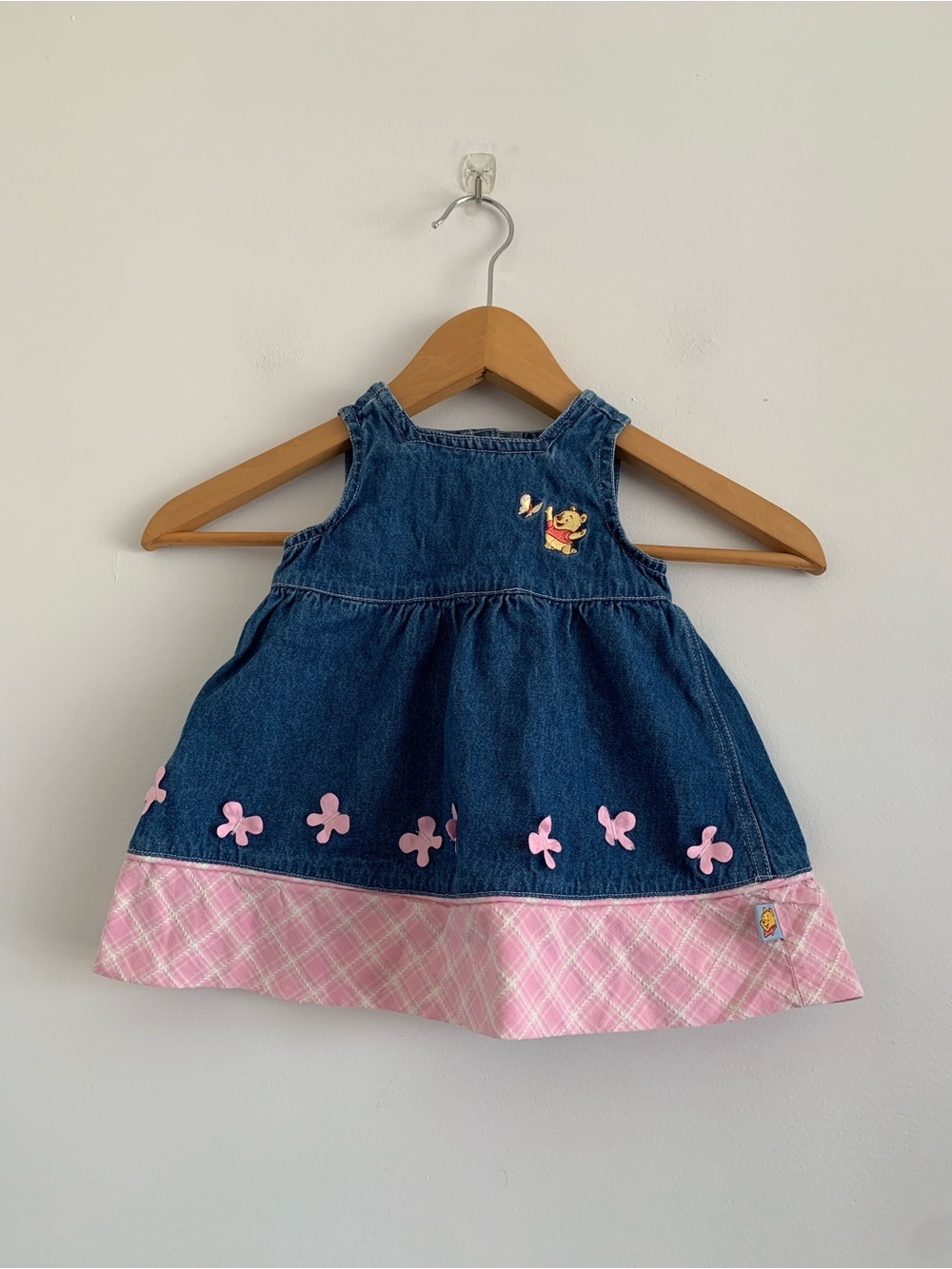 Disney Baby Vintage Pooh Bear denim dress